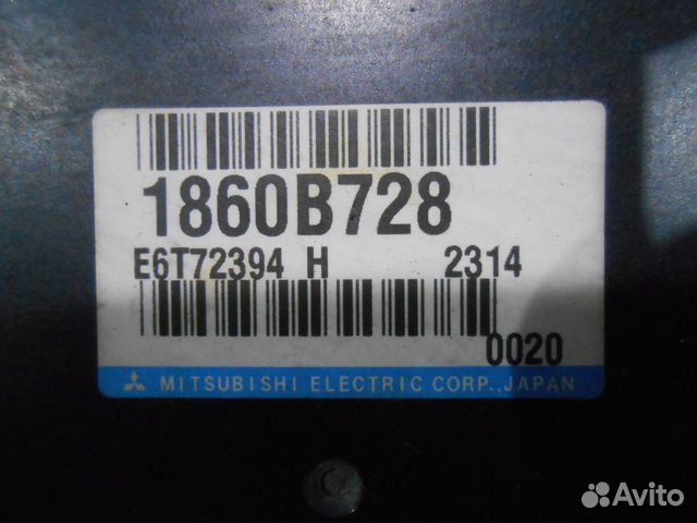 Эбу двс Mitsubishi Lancer 10 1,8л МКПП