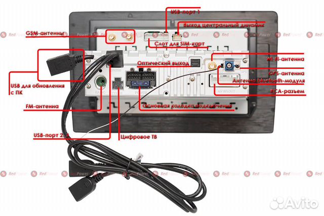 Шгу Hyundai Starex H1 RedPower K 51312 R IPS DSP Шгу Hyundai Starex H1 RedPower K 51312 R IPS DSP