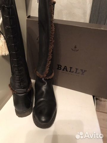 Сапоги Bally (Швейцария) зимние на натуральном мех