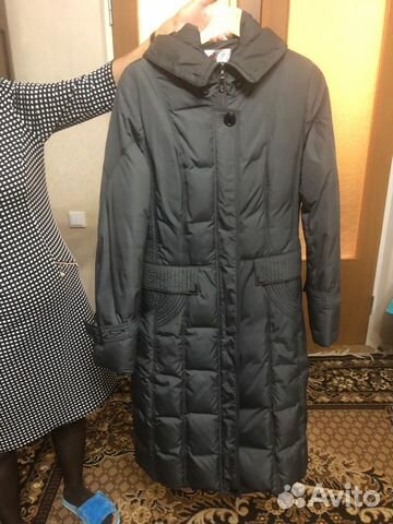 Пуховик длинный как новый