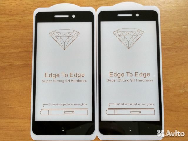 Защитное стекло 3D для Xiaomi 4A черное и белое Защитное стекло 3D для Xiaomi 4A черное и белое