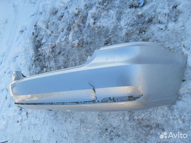 Бампер задний Volkswagen Polo рестайлинг
