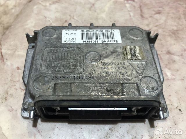 Блок розжига Opel vectra C ксенон 6G89034934 Блок розжига Opel vectra C ксенон 6G89034934
