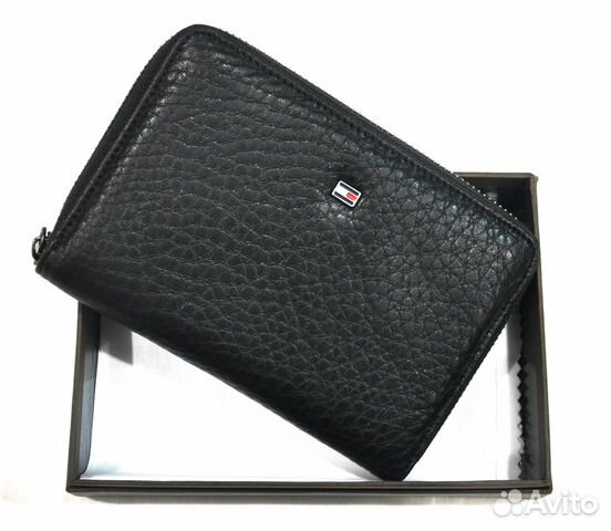 Мужской кошелек / Tommy Hilfiger / новый (черный)