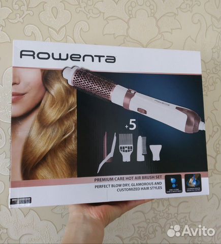 rowenta premium care hot air brush cf7830f0