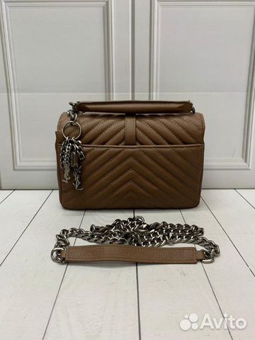 Новая женская сумка Yves Saint Laurent коричневая Новая женская сумка Yves Saint Laurent коричневая