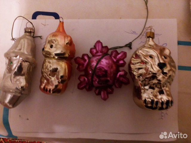 Ёлочные игрушки СССР