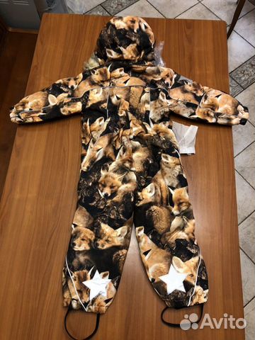 Новый комбинезон Molo лисы р.98
