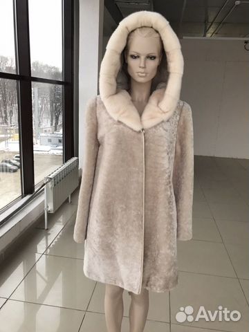 Шуба из мутона