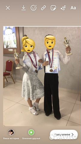 Платье рейтинговое для спортивных бальных танцев