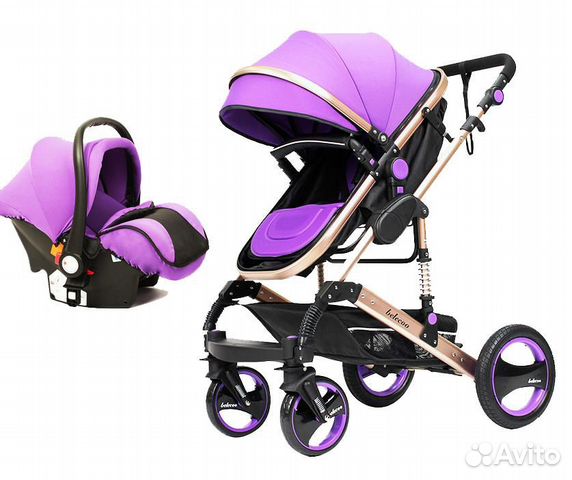 Коляска Belecoo 535-Q3D 3в1 Новая с автокреслом