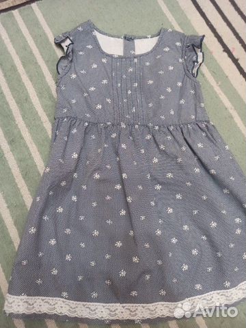 Летнее платье Глория джинс 116