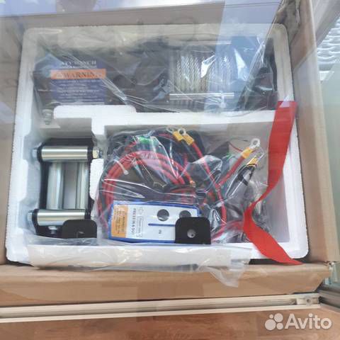 Лебедка электрическая 12V Electric Winch 4000 LBS