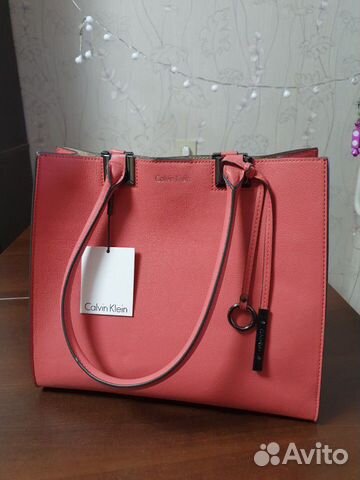 Сумка Calvin Klein (нат кожа, новая)
