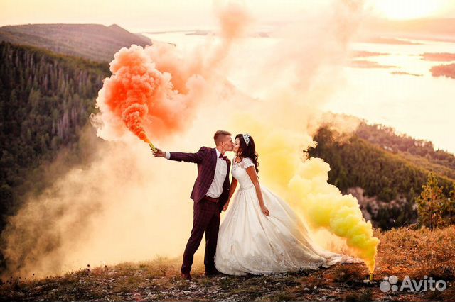 Цветной дым, дымовые шашки Smoke Fountain в Самаре