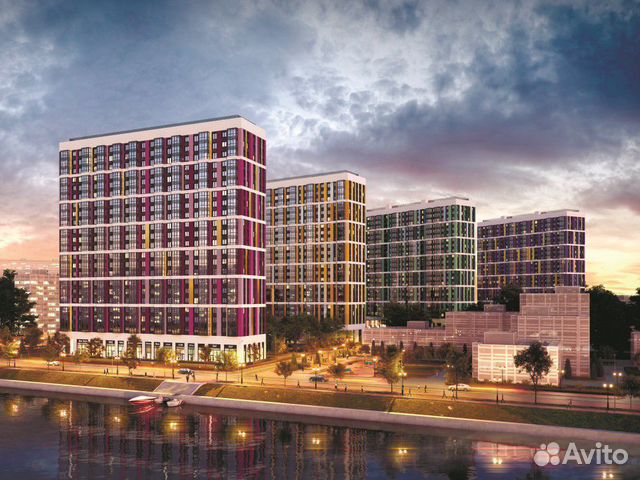 2-к квартира, 54.5 м², 4/22 эт.