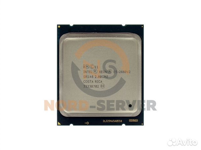 Процессор Intel Xeon E5-2680v2 (10 ядер, 2.80GHz) Процессор Intel Xeon E5-2680v2 (10 ядер, 2.80GHz)