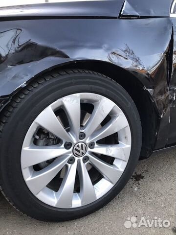 Volkswagen Passat CC 2.0 AMT, 2010, битый, 192 000 км