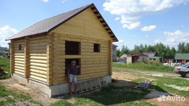 Сруб бани 5*4 метра Сруб бани 5*4 метра