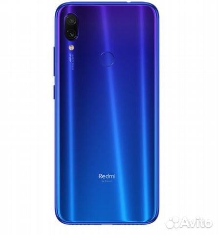 Смартфон Redmi Note 7 3/32GB Чёрный и Синий Mvideo