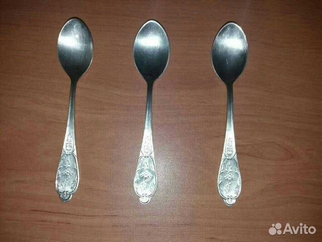 Ложки мельхиор и столовые приборы
