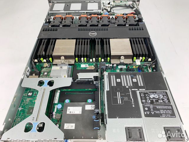 Сервер dell R620 8SFF 2x E5-2697v2 16GB