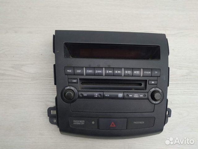 Блок управления магнитолой 8002A139XA Mitsubishi O