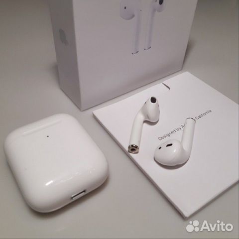 Беспроводные наушники Airpods 2