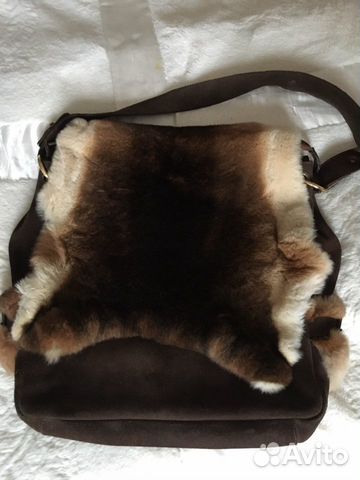 Сумка Marzetti коричневая замша+ орилаг Сумка Marzetti коричневая замша+ орилаг