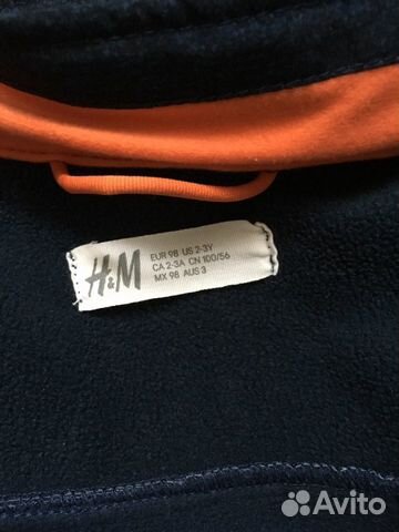 Куртка hm soft shell 98 Куртка hm soft shell 98