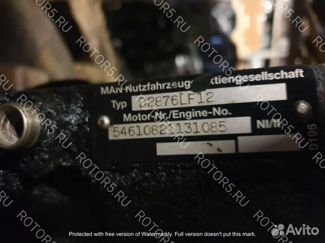 Блок двигателя D2876 LF12, LF13 MAN TGA из Европы