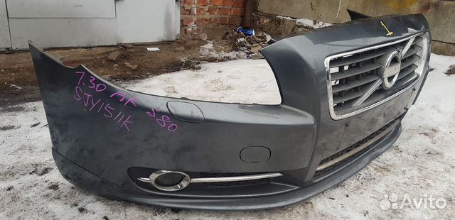 Бампер передний volvo S80 new Вольво С80 2006-2013 Бампер передний volvo S80 new Вольво С80 2006-2013
