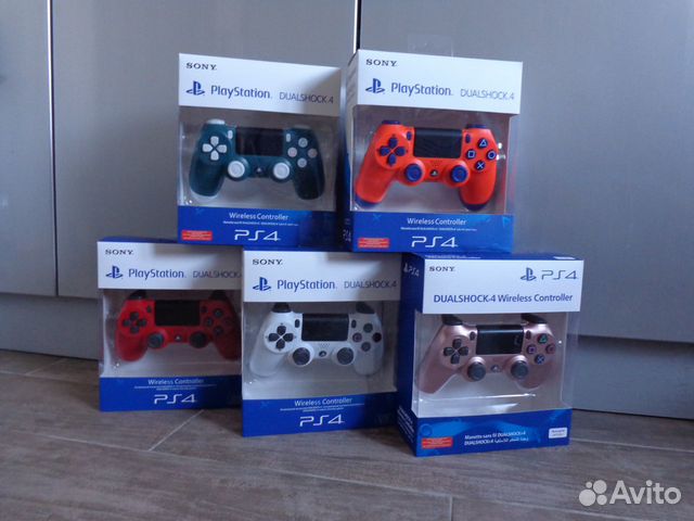 Джойстики PS4,V2, новые,беспроводные (20 цветов)