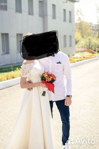 Продам красивое свадебное платье