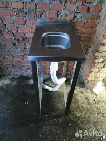 Стол с мойкой из нержавейки, мойка барная новая Стол с мойкой из нержавейки, мойка барная новая
