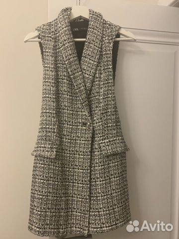 Твидовый комбинезон Zara xs Твидовый комбинезон Zara xs