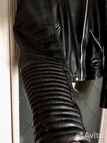 Куртка Zara нат.кожа