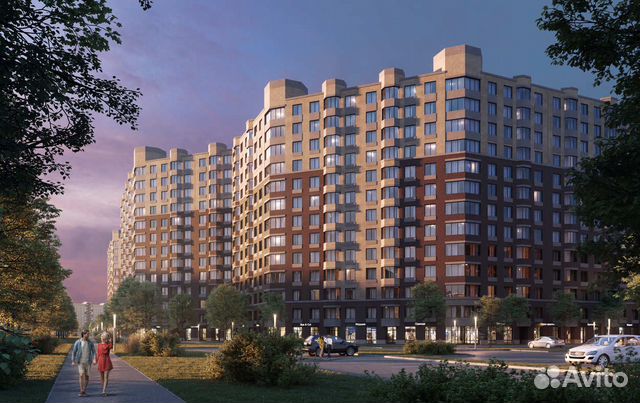 3-к квартира, 95.6 м², 4/13 эт.