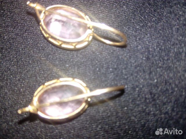 Серьги золотые
