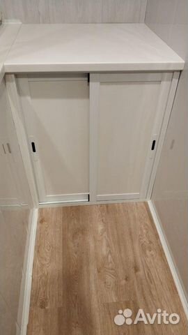 Тумба на балкон угловая