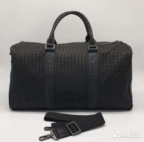 Новая дорожная сумка Bottega Veneta черная