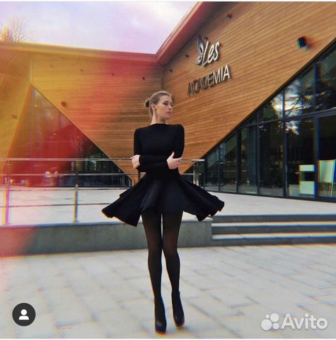 Чёрное платье Dulcis. Размер XS Чёрное платье Dulcis. Размер XS