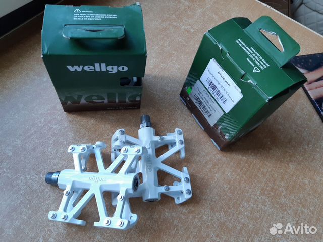 Новые педали Wellgo B137 - Промы (вес 453гр.)