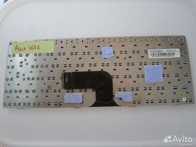 Клавиатура для Asus R1 W5 W6 W7 Z35