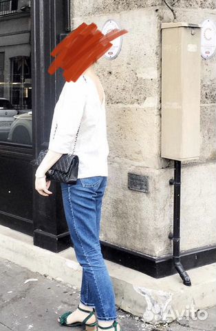 Белая блузка рубашка 12storeez