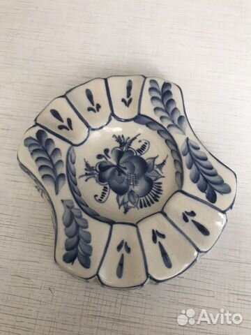 Пепельница Гжель Пепельница Гжель