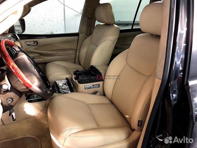 Перетяжка салона кожей Lexus LX570 Перетяжка салона кожей Lexus LX570