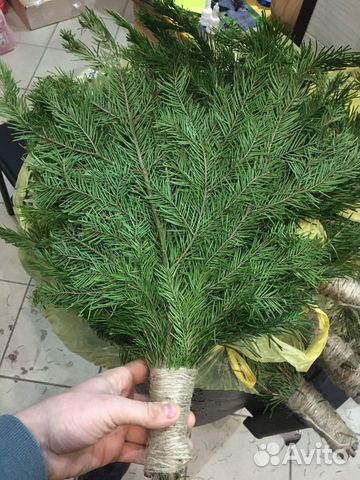Веник для бани пихтовый