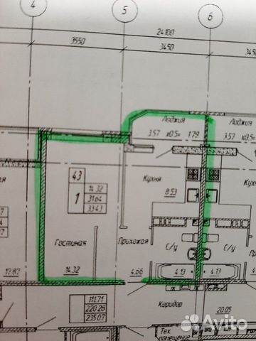 1-к квартира, 35 м², 10/18 эт.