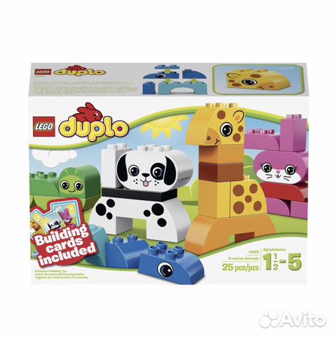 Конструктор lego Duplo 10573 Веселые Зверюшки